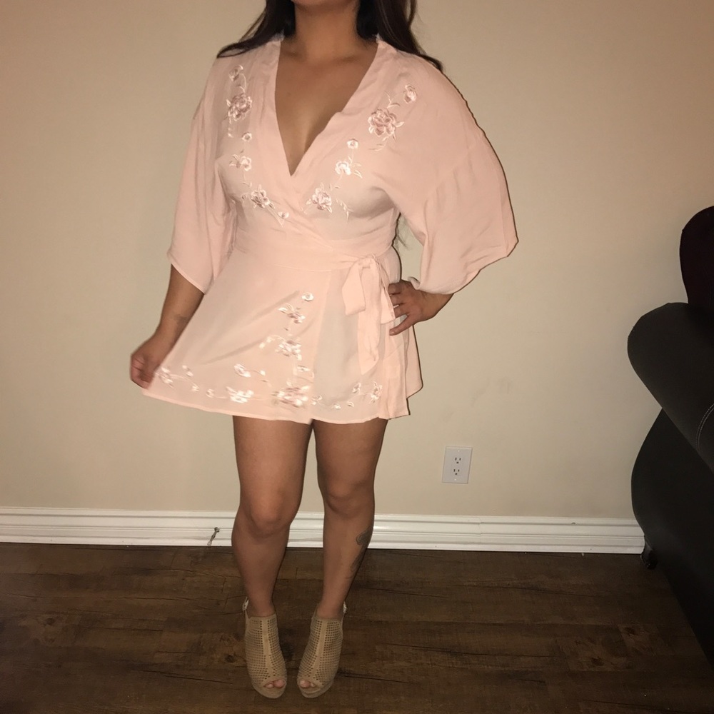 TRY ON- Peachy Dress